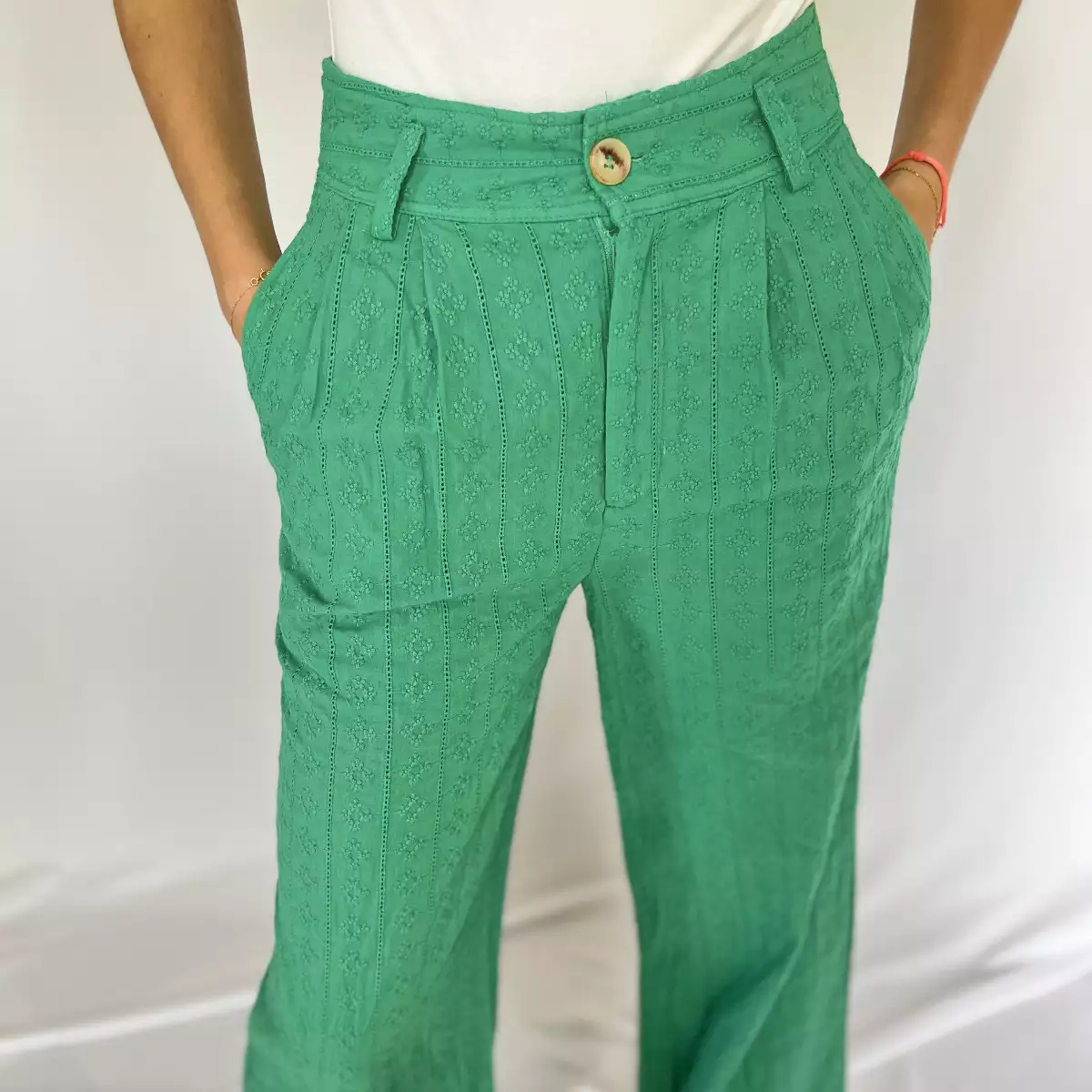 Pantalon Lou Vert