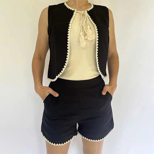 Short Éléna Noir